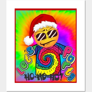 Funny Let's Party HO HO HO Posters and Art